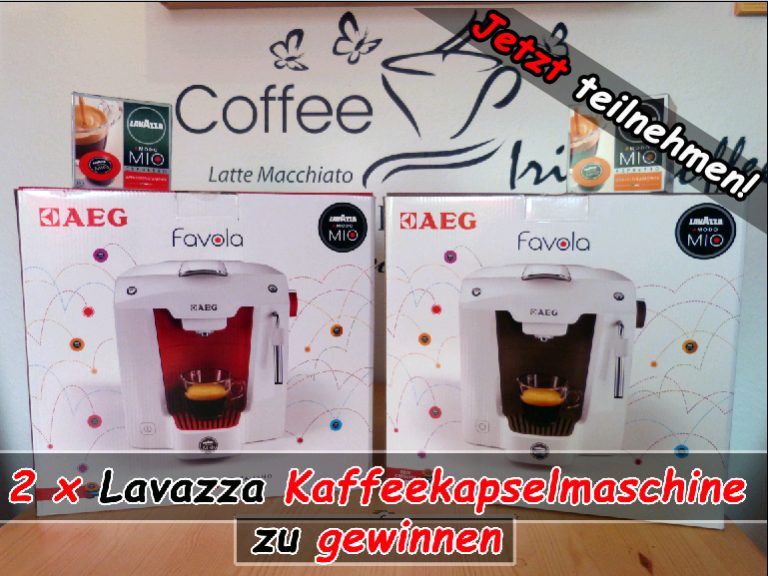 Lavazza Favola Kapselmaschine gewinnen – Jetzt mitmachen beim Kapsel-Kaffee.net Gewinnspiel