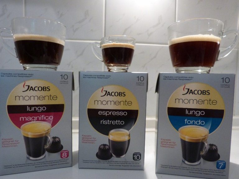 Jacobs Momente: Wieder drei neue Sorten im Test (Fondo, Magnifico, Ristretto)
