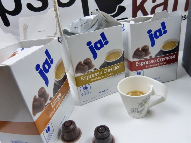 Ja! Kaffeekapseln im Test – kompatibel mit Nespresso-Maschinen