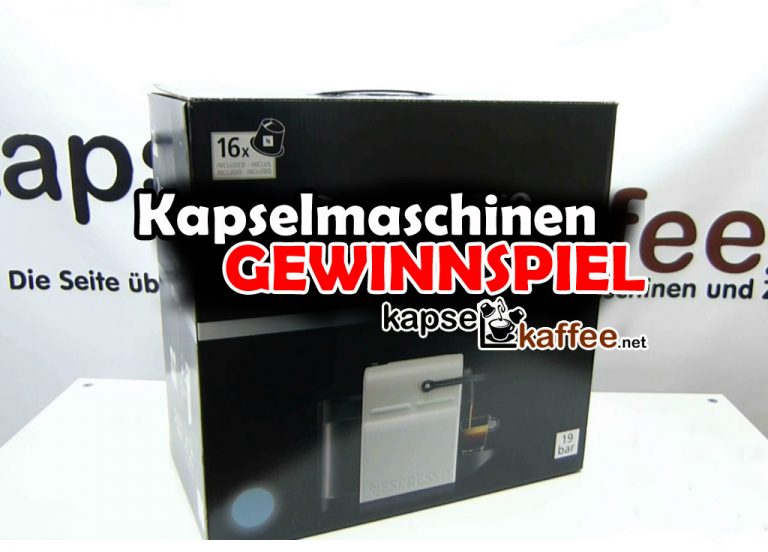 YouTube-Gewinnspiel von kapsel-kaffee.net – Jetzt mitmachen!