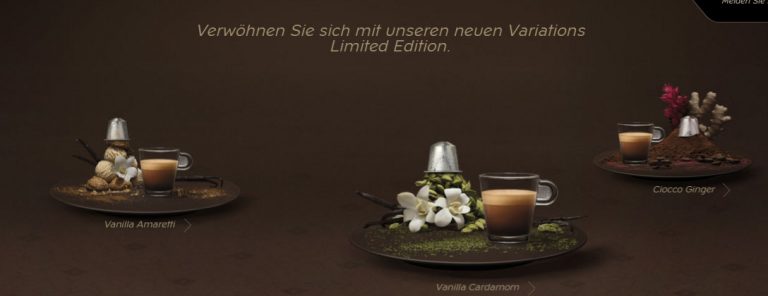 Nespresso Variations Limited Edition 2015