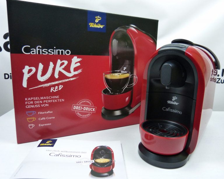 Unboxing: Tchibo Cafissimo PURE Kapselmaschine