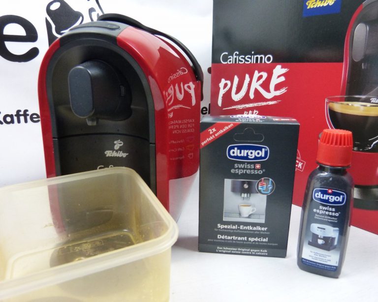 Anleitung: Entkalkung Cafissimo PURE
