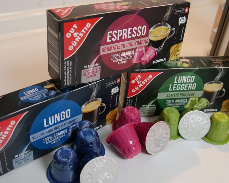 Gut & Günstig Kaffeekapseln für Nespresso-System im Test