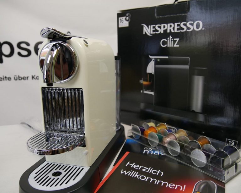 Unboxing: Nespresso CitiZ (DeLonghi EN 166.CW)