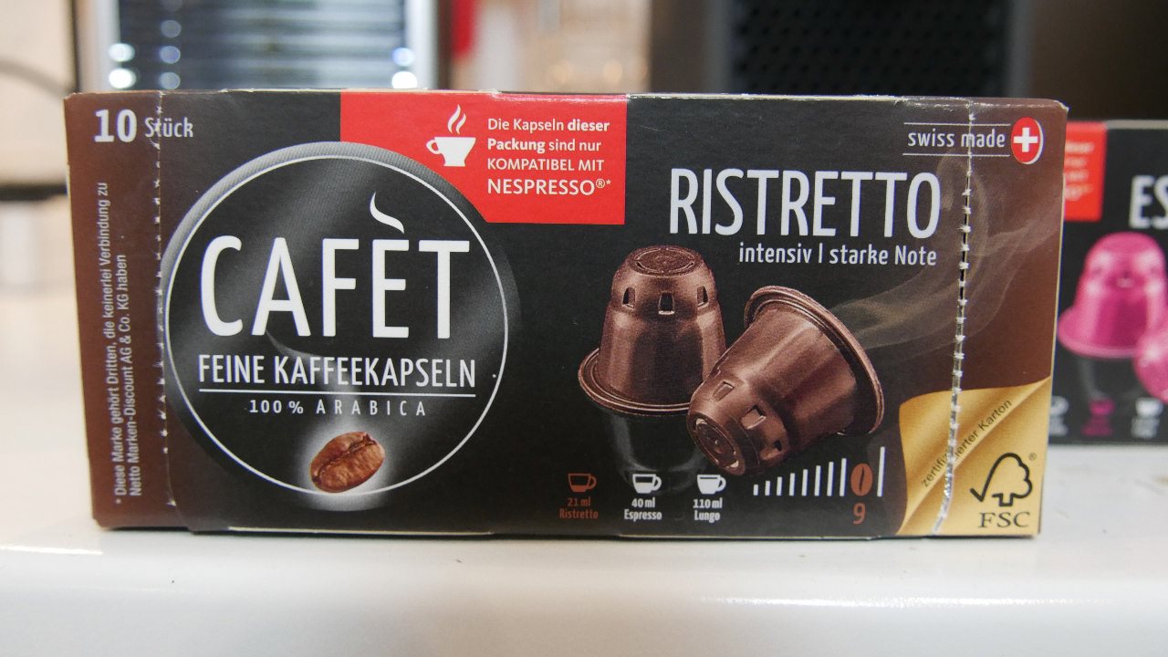 Cafet Kaffeekapseln Netto Im Test 2 0 Kapsel Kaffee Net