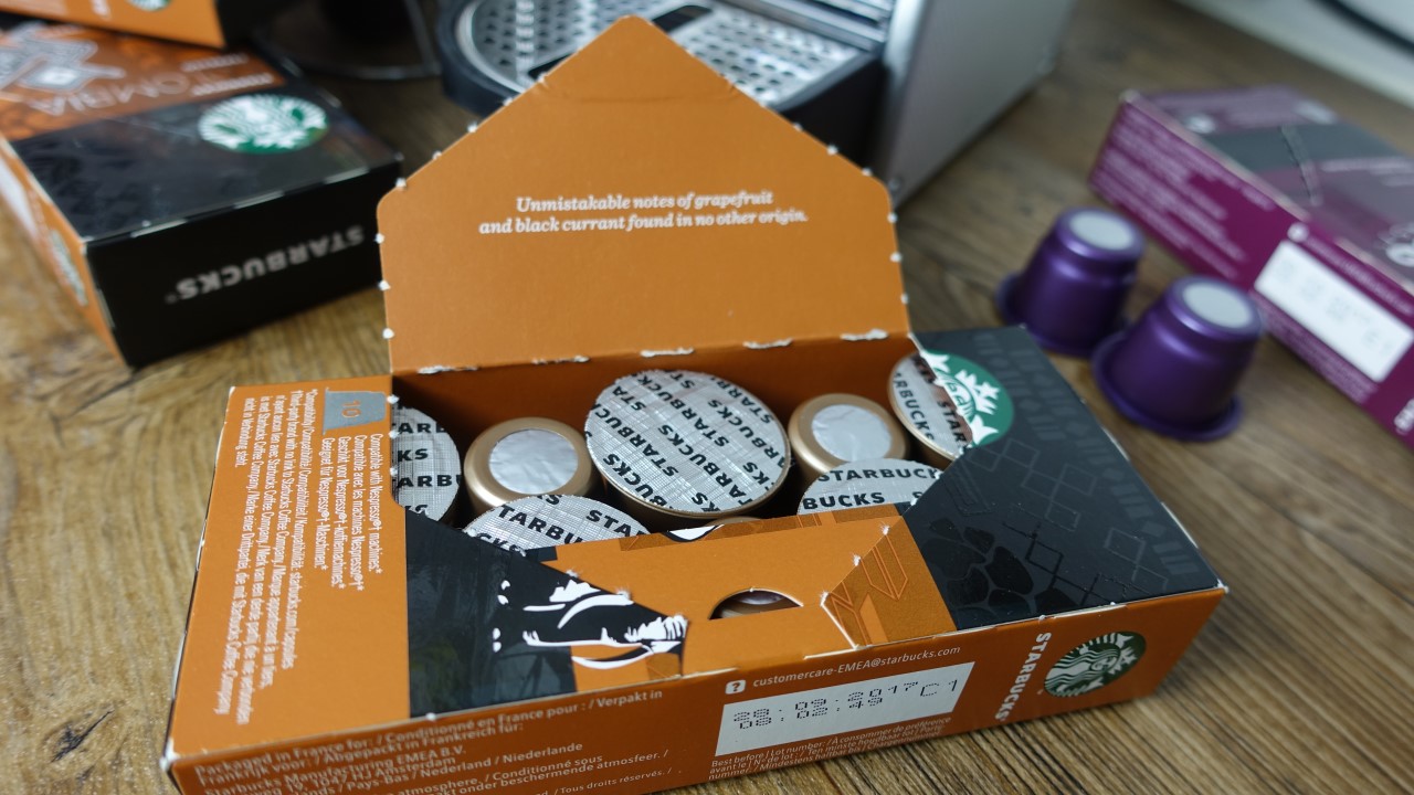 Starbucks Kaffeekapseln für Nespresso-Maschinen Test -