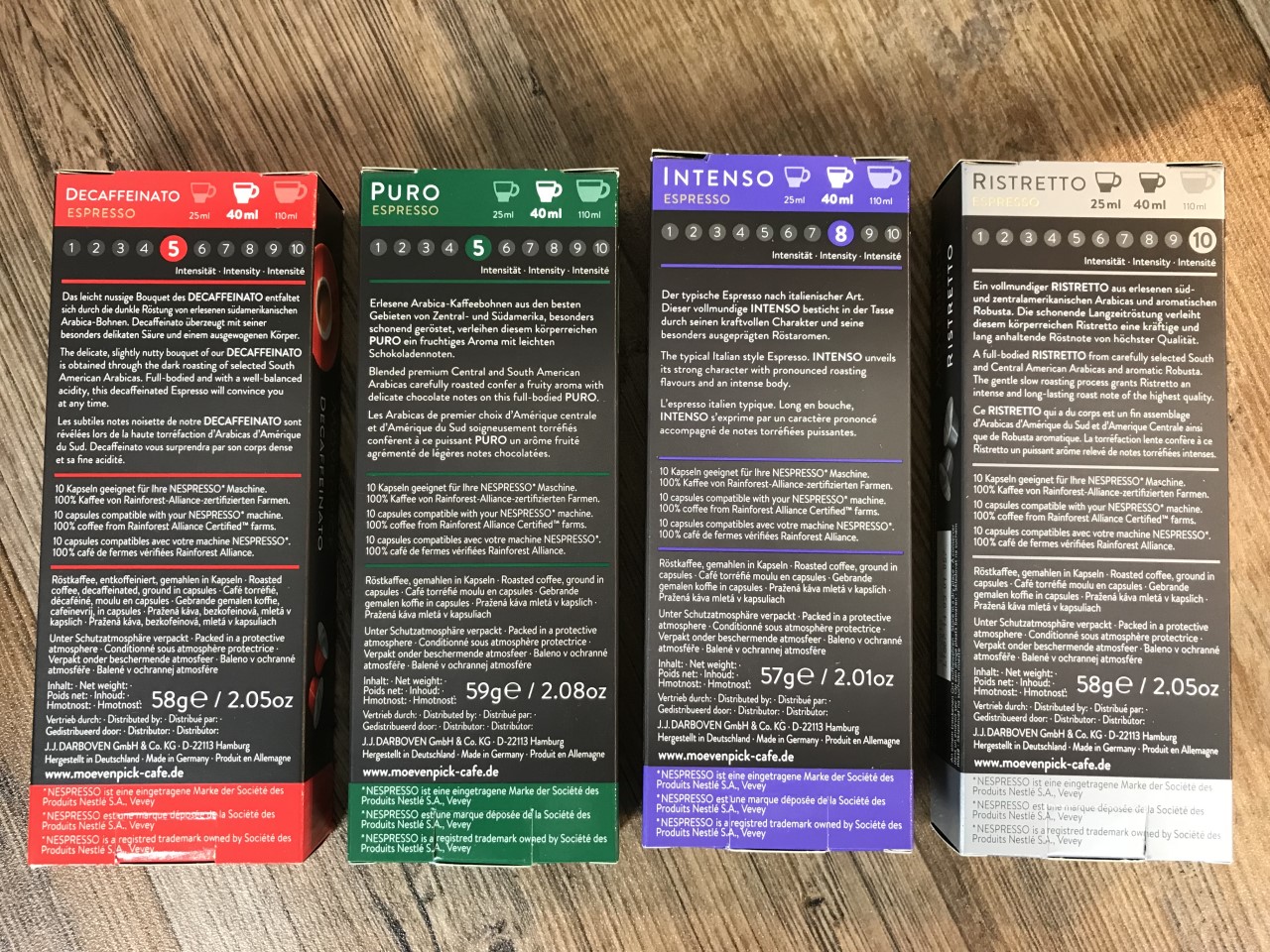 Movenpick Kaffeekapseln Fur Das Nespresso System Im Test Kapsel Kaffee Net